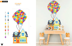 Stickers Pixel Art Disney