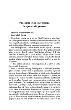 Sacha, l'ami russe