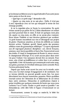 Sacha, l'ami russe