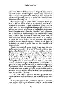 Sacha, l'ami russe