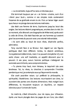 Graal, le murmure du silence