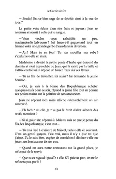 Le Carnet de fer