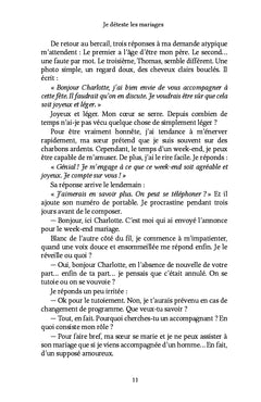 Je déteste les mariages