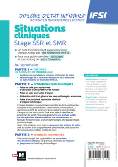 Situations cliniques / Stages - DEI - SSR et SMR