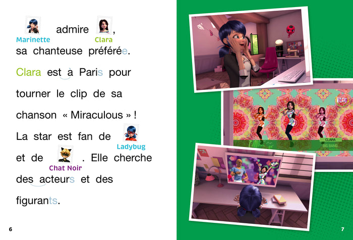 Miraculous Première lecture CP niveau 2 - Colère de star