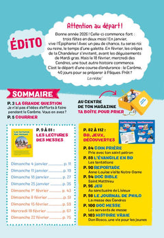 Prions en Eglise Junior - janvier février 2026 N° 128