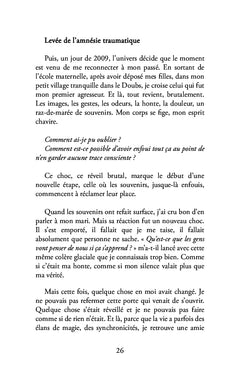 À la lumière de l'ombre