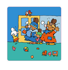 Petit lapin blanc et la galette des rois
