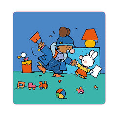 Petit lapin blanc et la galette des rois