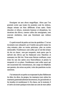 Perles d'élèves