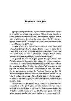 Rhapsodies Rhénanes