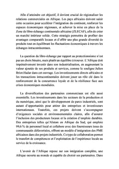 Afrique + développement : une formule qui fonctionne