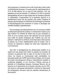 Afrique + développement : une formule qui fonctionne