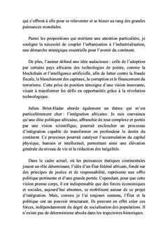 Afrique + développement : une formule qui fonctionne
