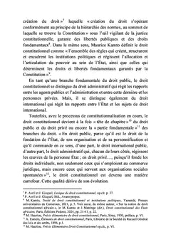 Droit constitutionnel gabonais et comparé