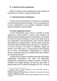 Droit constitutionnel gabonais et comparé