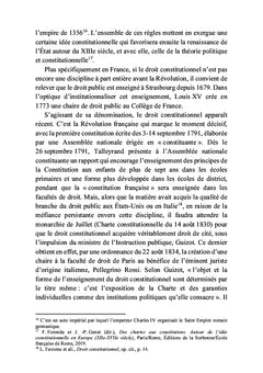 Droit constitutionnel gabonais et comparé