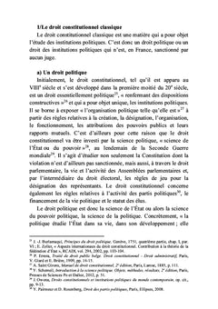 Droit constitutionnel gabonais et comparé