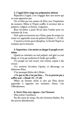 Le management d'un ministère