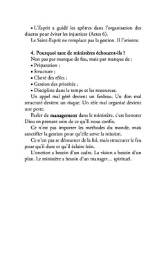 Le management d'un ministère