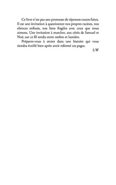 Mon nom est Samuel, lui Noé