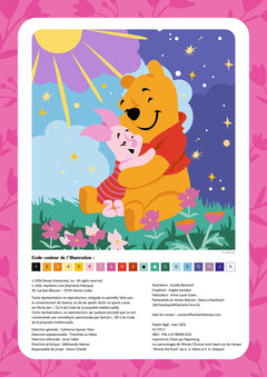 Kit diamond painting Disney officiel - Winnie l'Ourson