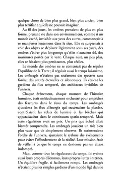 Le monde des ombres