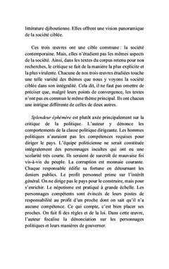 Synthèse de lecture