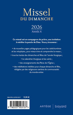 Missel du dimanche 2026