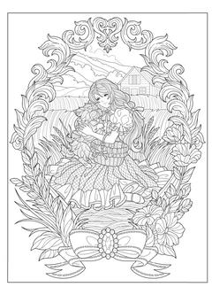 Carnet de coloriages - The Wicked Witch of OZ