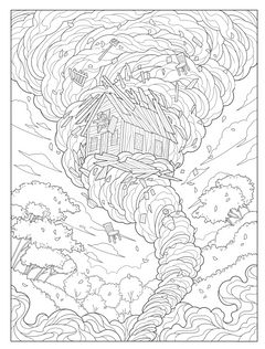 Carnet de coloriages - The Wicked Witch of OZ