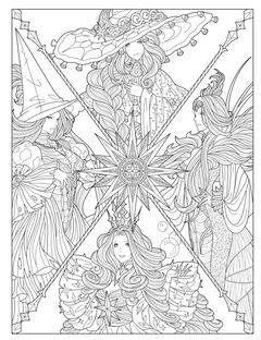 Carnet de coloriages - The Wicked Witch of OZ