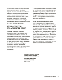 Au coeur de la Police scientifique