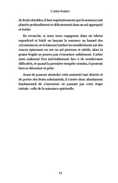 L'arbre fruitier