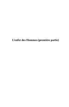 L'Enfer des Hommes