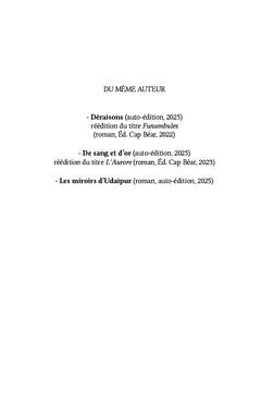 De sang et d'or