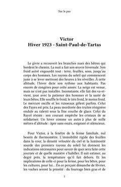 Sur le pas