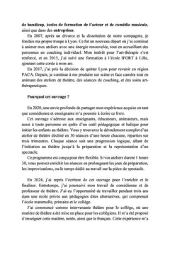Atelier de théâtre pour les enfants
