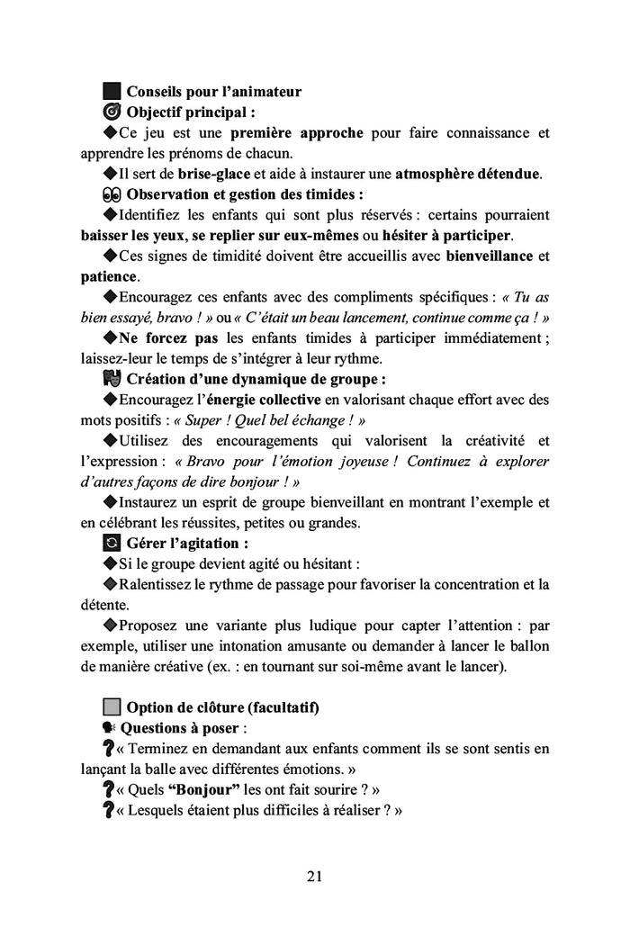 Atelier de théâtre pour les enfants