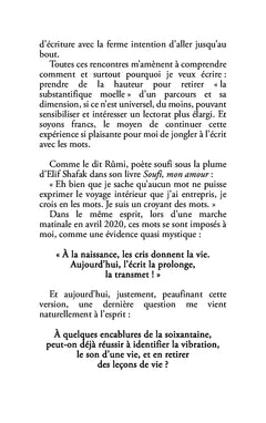 La vie, d'abord et avant tout !