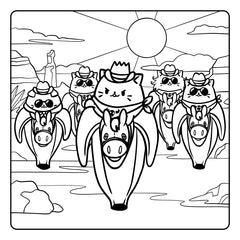Cozy colo Bananya - Chatons trop mignons