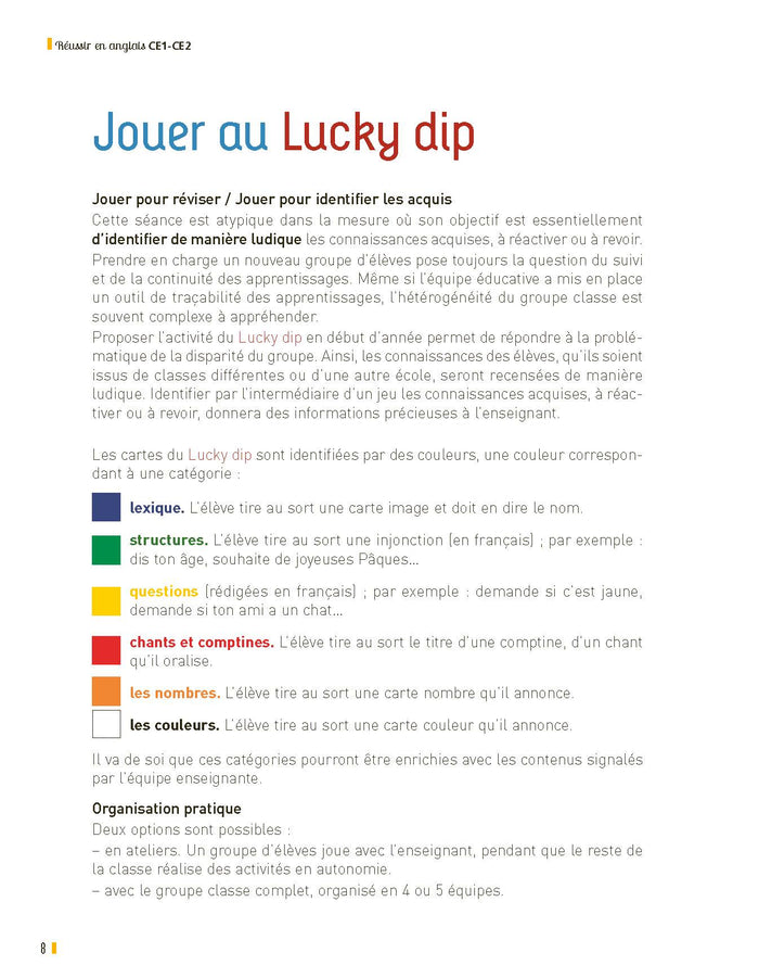 Réussir en anglais CE1-CE2 + Ressources numériques