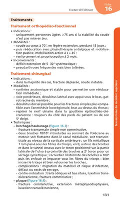 La traumatologie en fiches
