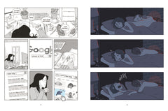 La fille dans l'écran