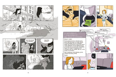 La fille dans l'écran