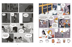 La fille dans l'écran