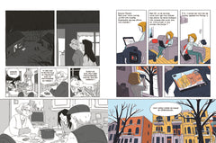 La fille dans l'écran