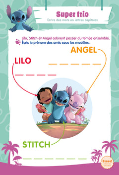 Disney - Stitch - Mon super bloc d'activités de Moyenne Section (4 - 5 ans)