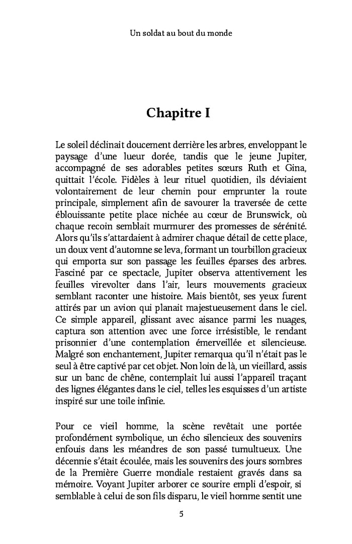 Un soldat au bout du monde