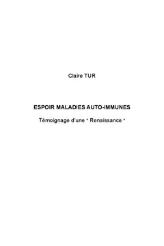 Espoir maladies auto-immunes